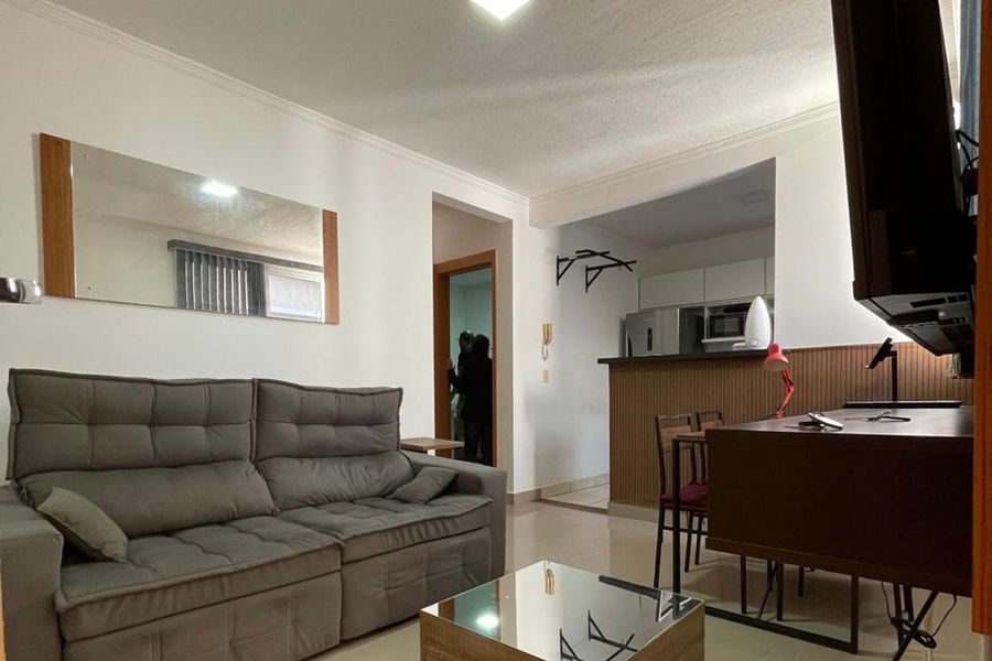 Apartamento 43 m² com 2 quartos e planejados — Chácaras Tubalina, Uberlândia